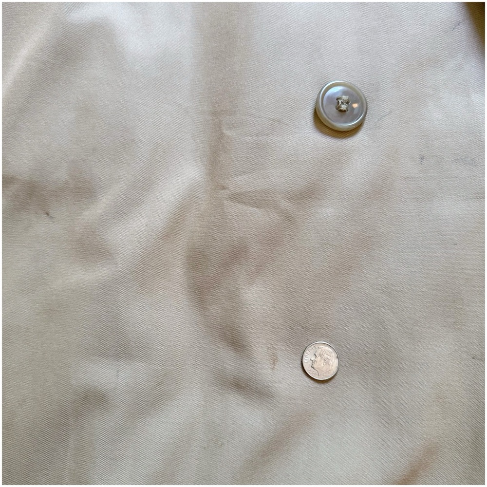 Vintage Trench Coat 42 Regular - Picture 12 of 16